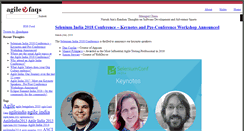 Desktop Screenshot of blogs.agilefaqs.com