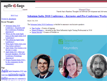 Tablet Screenshot of blogs.agilefaqs.com